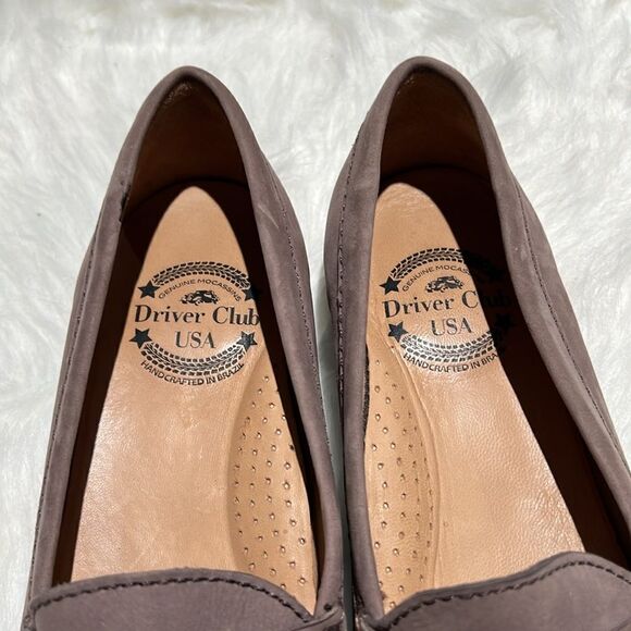 Driver Club USA Leather Penny Loafer Size 8.5 Handcrafted in Brazil. B86 - Picture 4 of 8